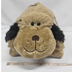 Pillow Pets Pee-Wees Brown Dog Plush Stuffed Animal Travel Pillow 11 inch